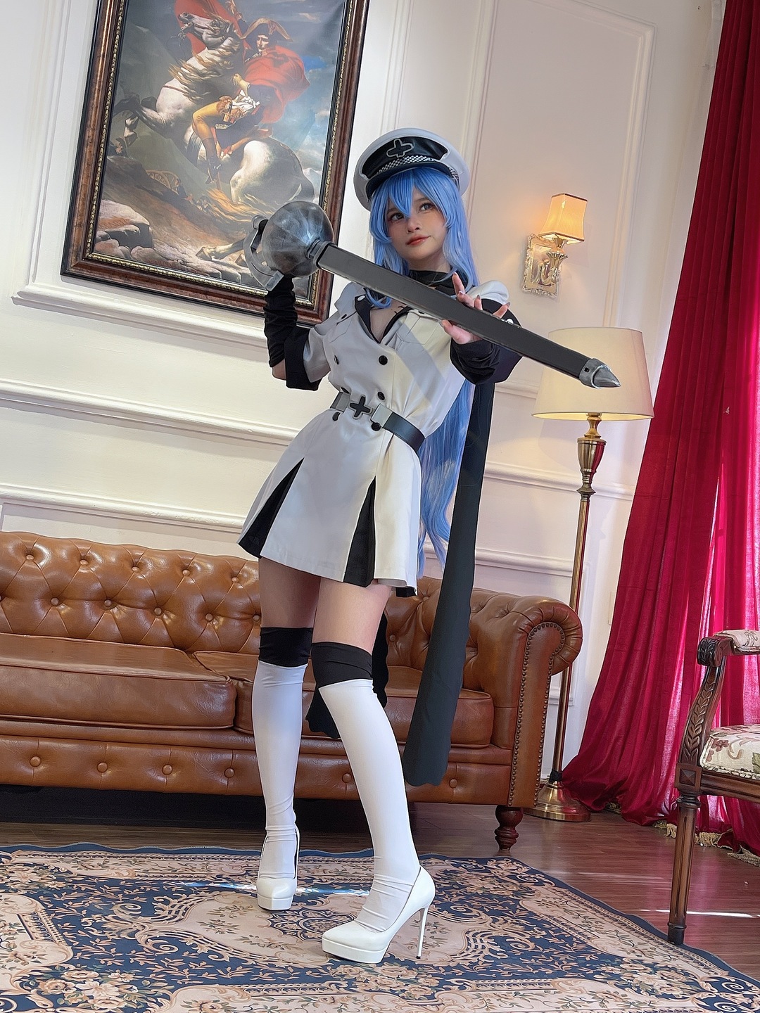 Azami《087 Esdeath》勇敢的心灵之旅：从玩具剑鞘到古典剑的象征之路！